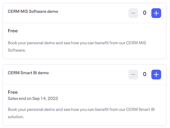 cerm demo