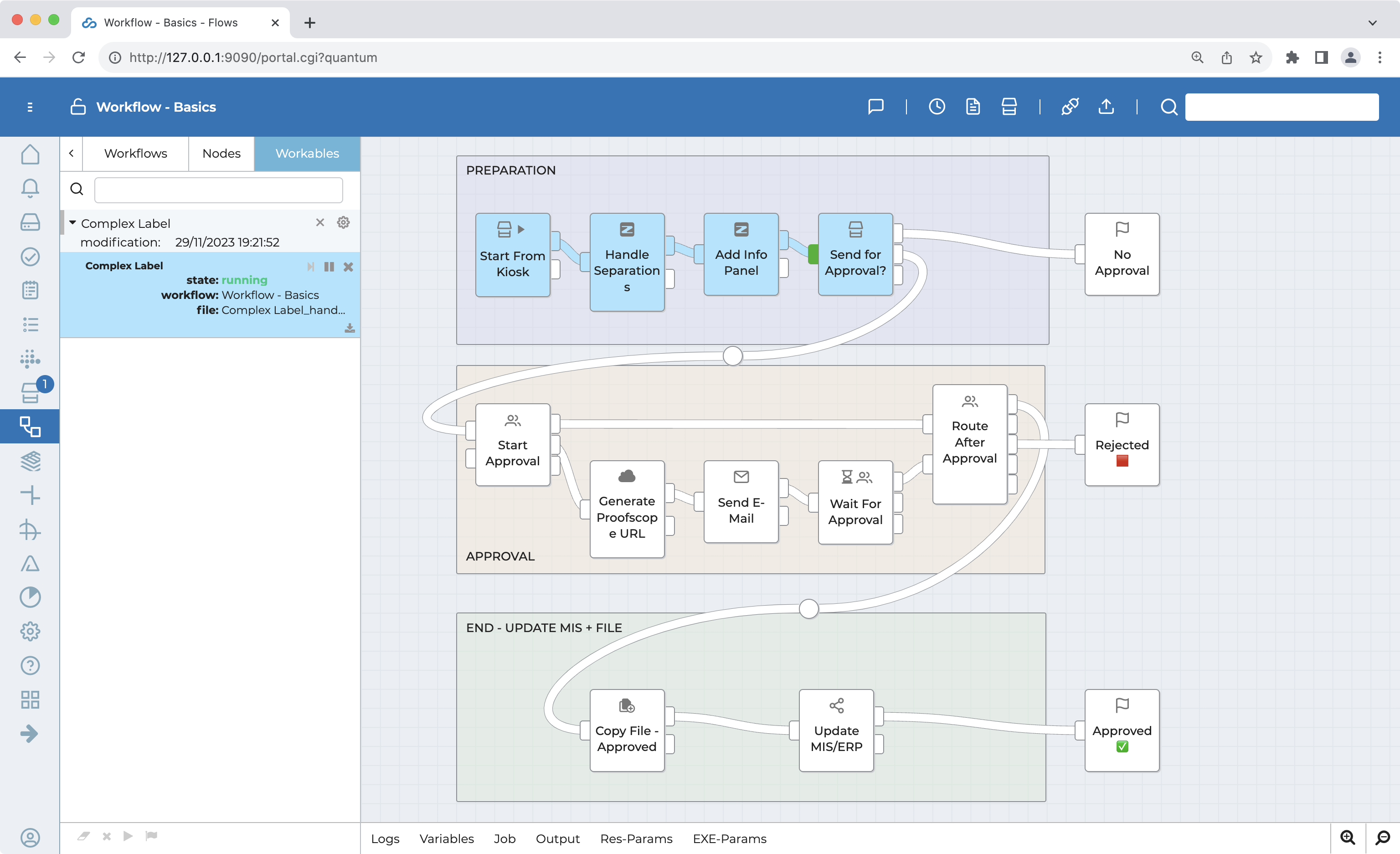 workflow approval CERM-Hybrid CLOUDFLOW