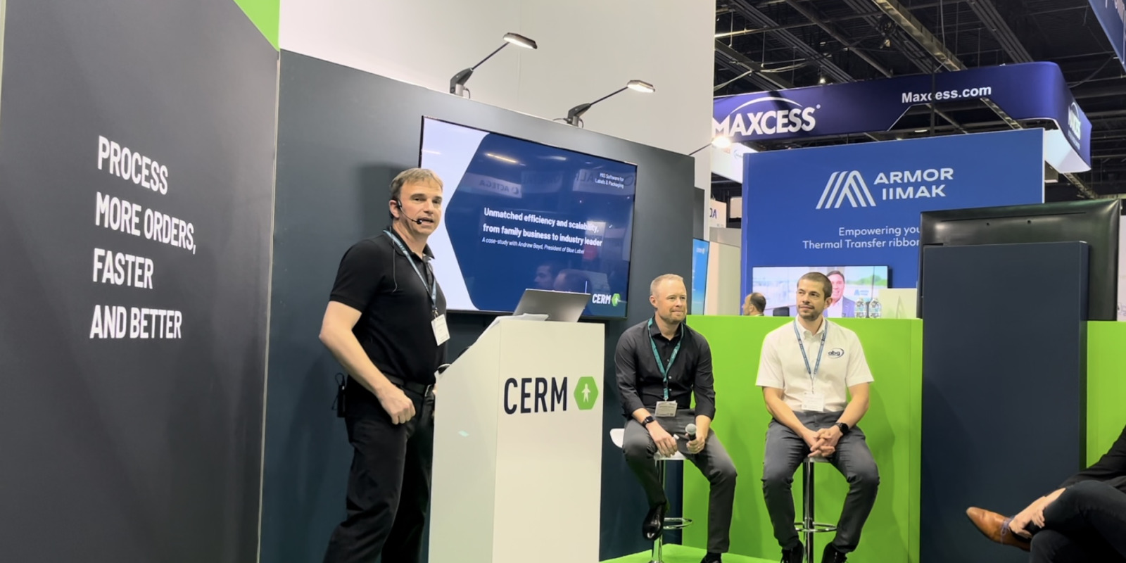 Blue label session LabelExpo Americas 2024 cerm